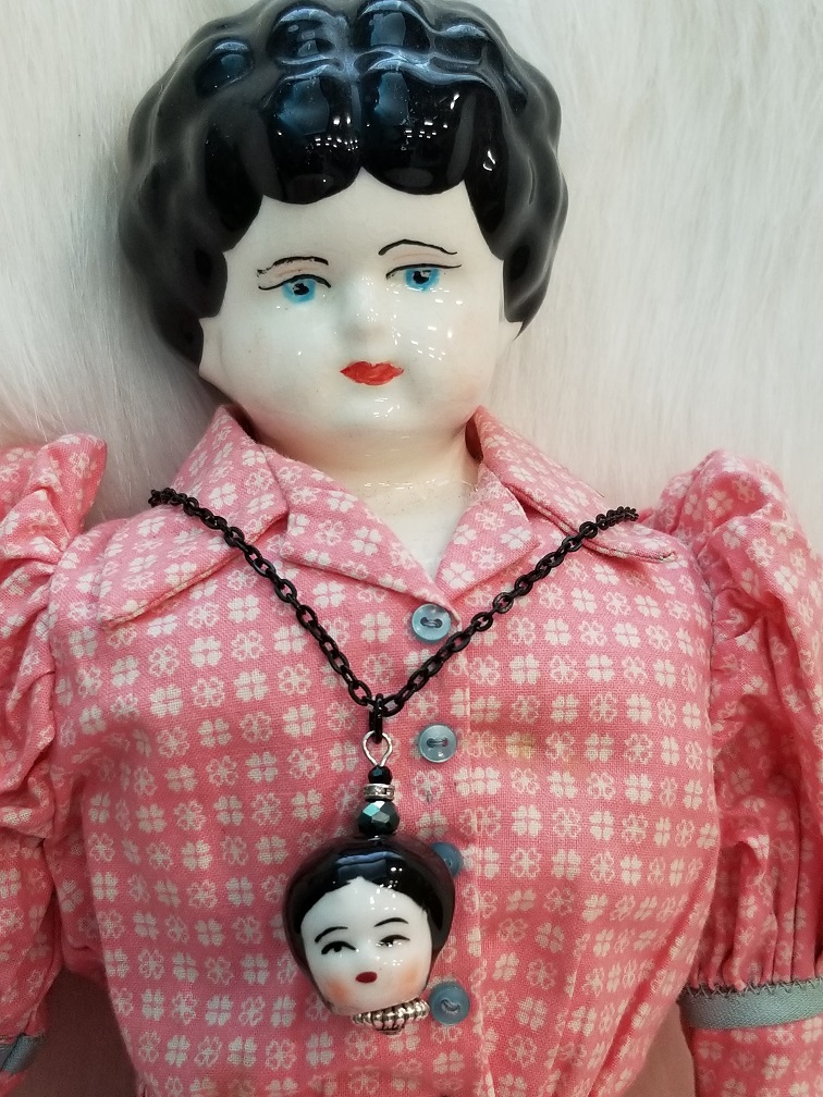 Victorian Porcelain Doll Head Necklace ⋆ Behold Jewelry & Designs - West  Hartford, CT