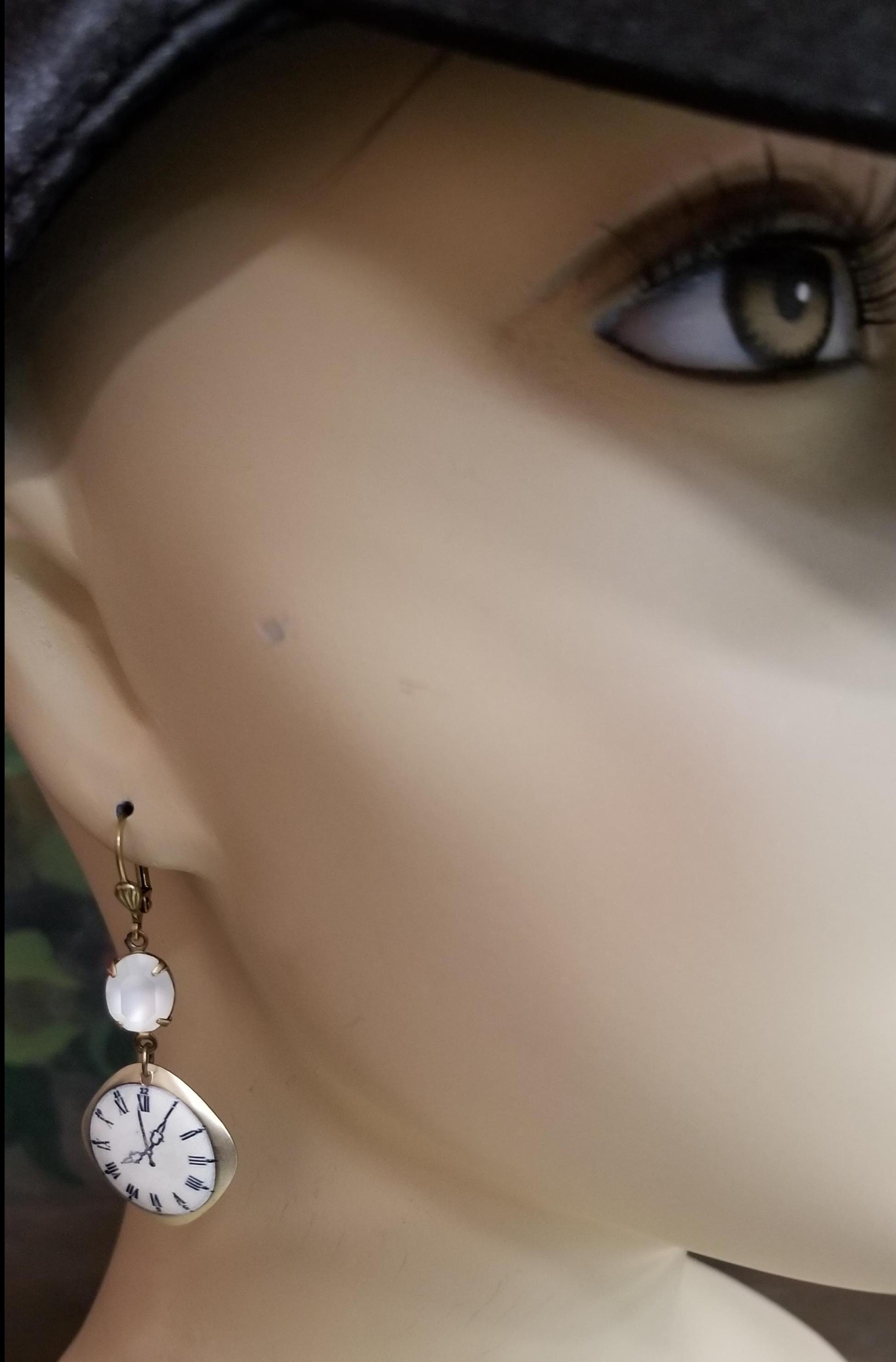 Clockface Earrings ⋆ Behold Jewelry & Designs West Hartford, CT