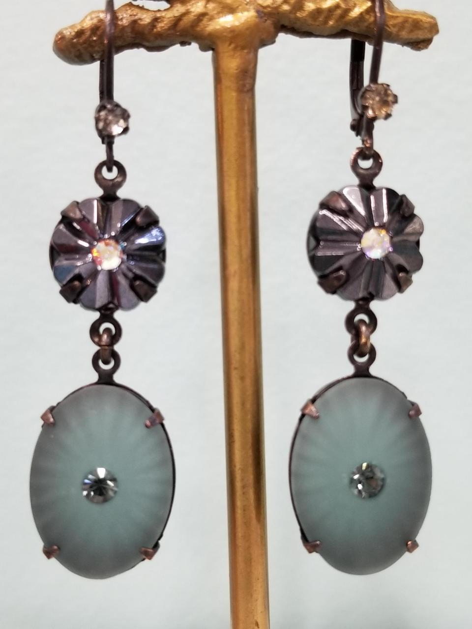 Teal Lagoon Earrings