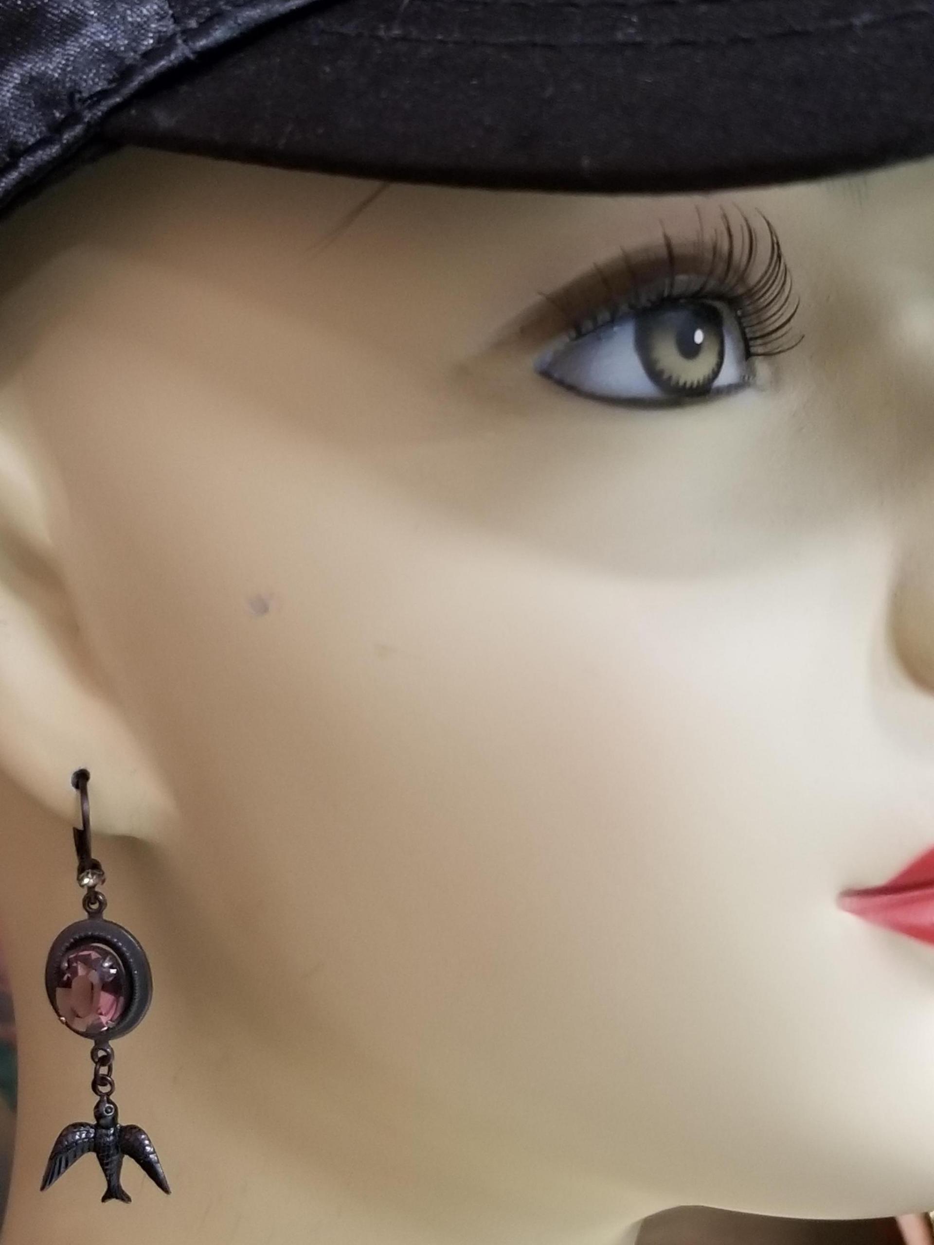 Amethyst Aviary Earrings - Image 3