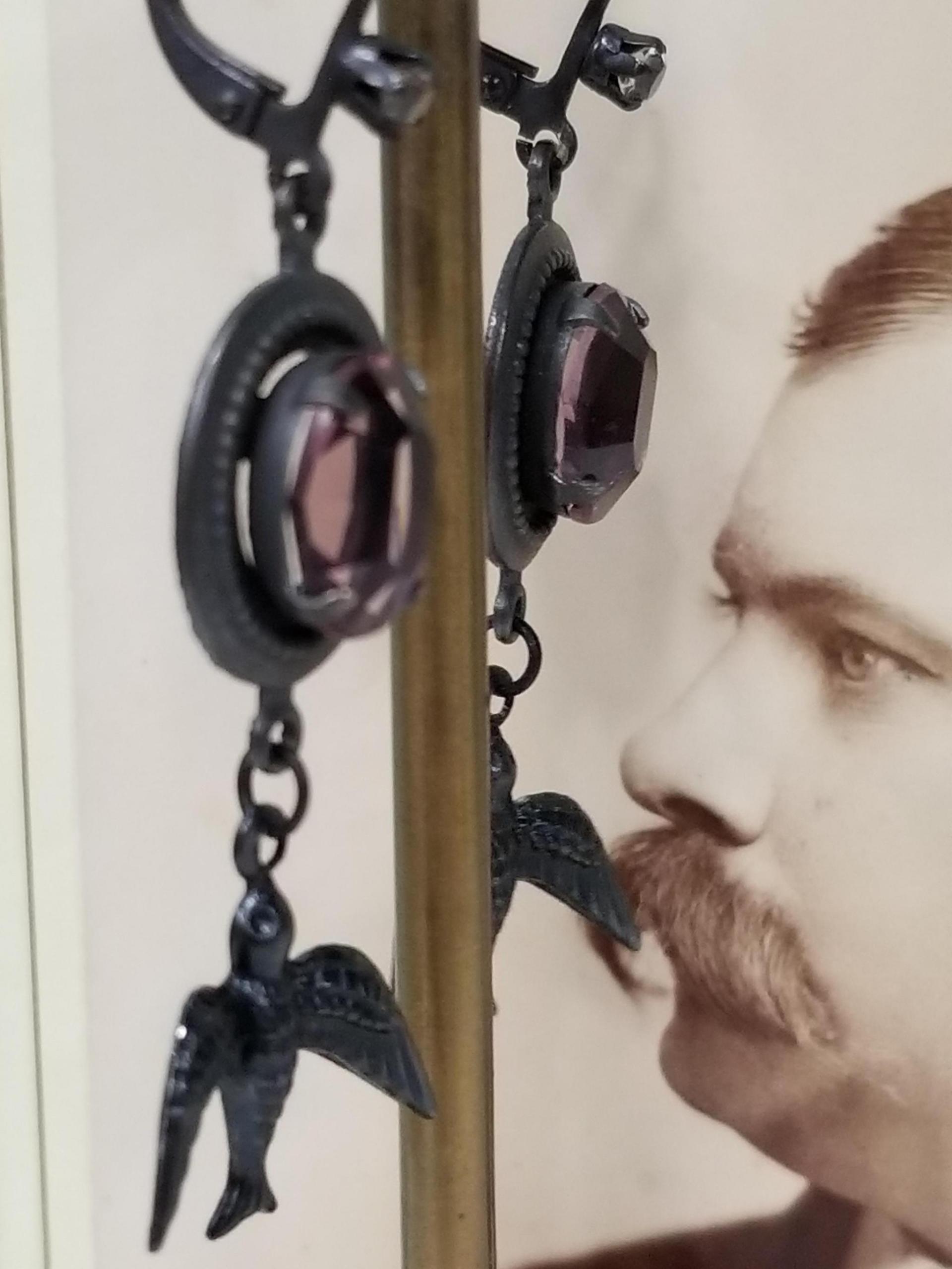 Amethyst Aviary Earrings - Image 5