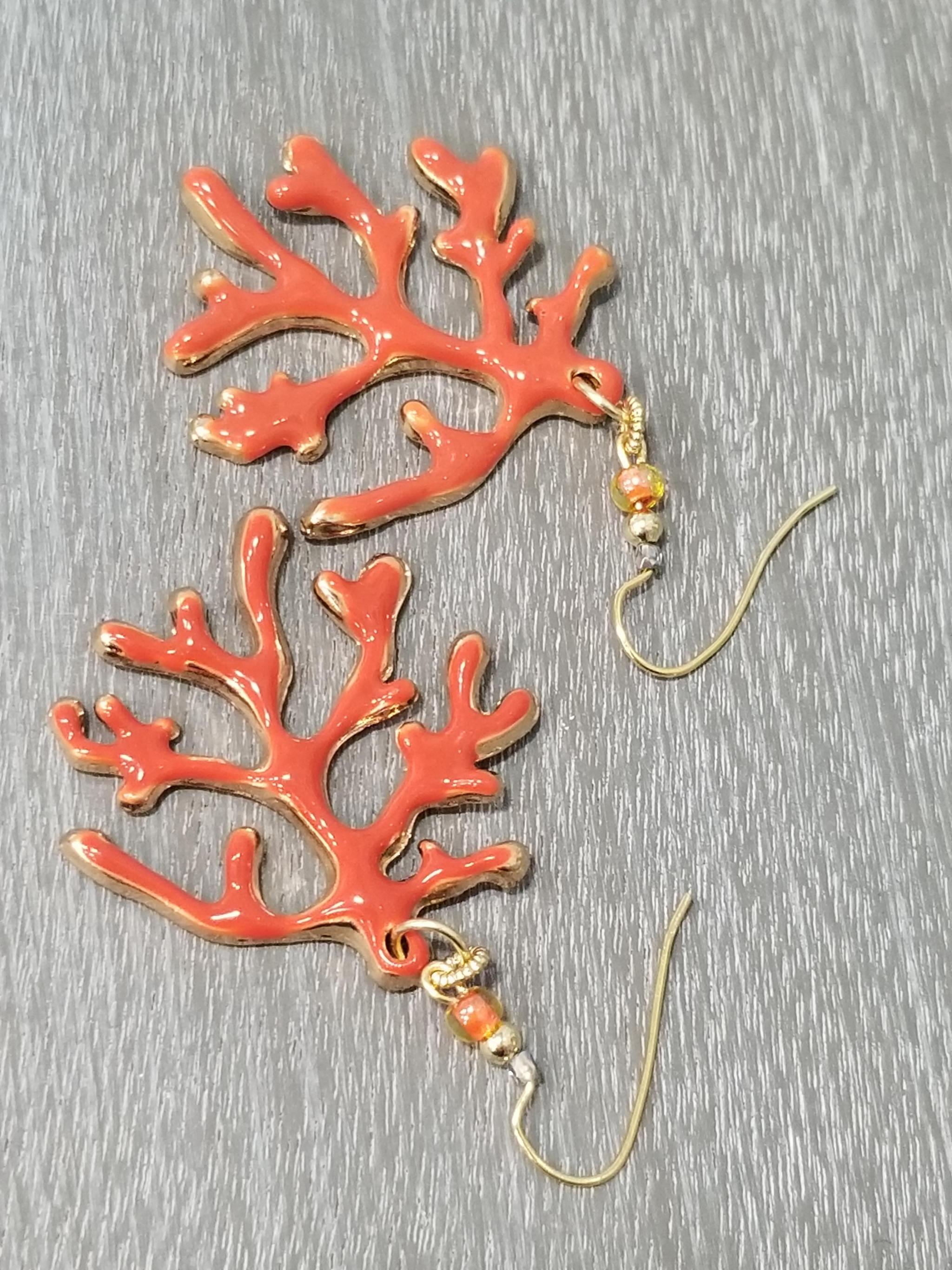 Coral Earrings ⋆ Behold Jewelry & Designs West Hartford, CT
