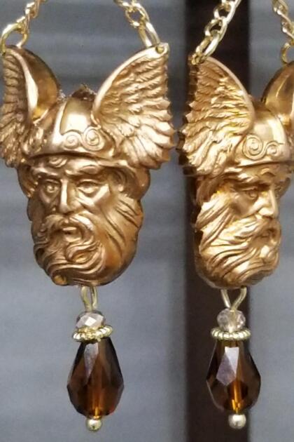Vintage Viking Earrings