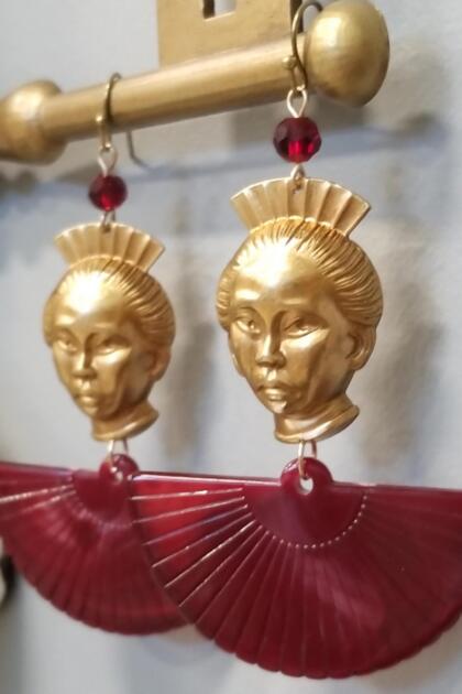 Geisha Girl Earrings