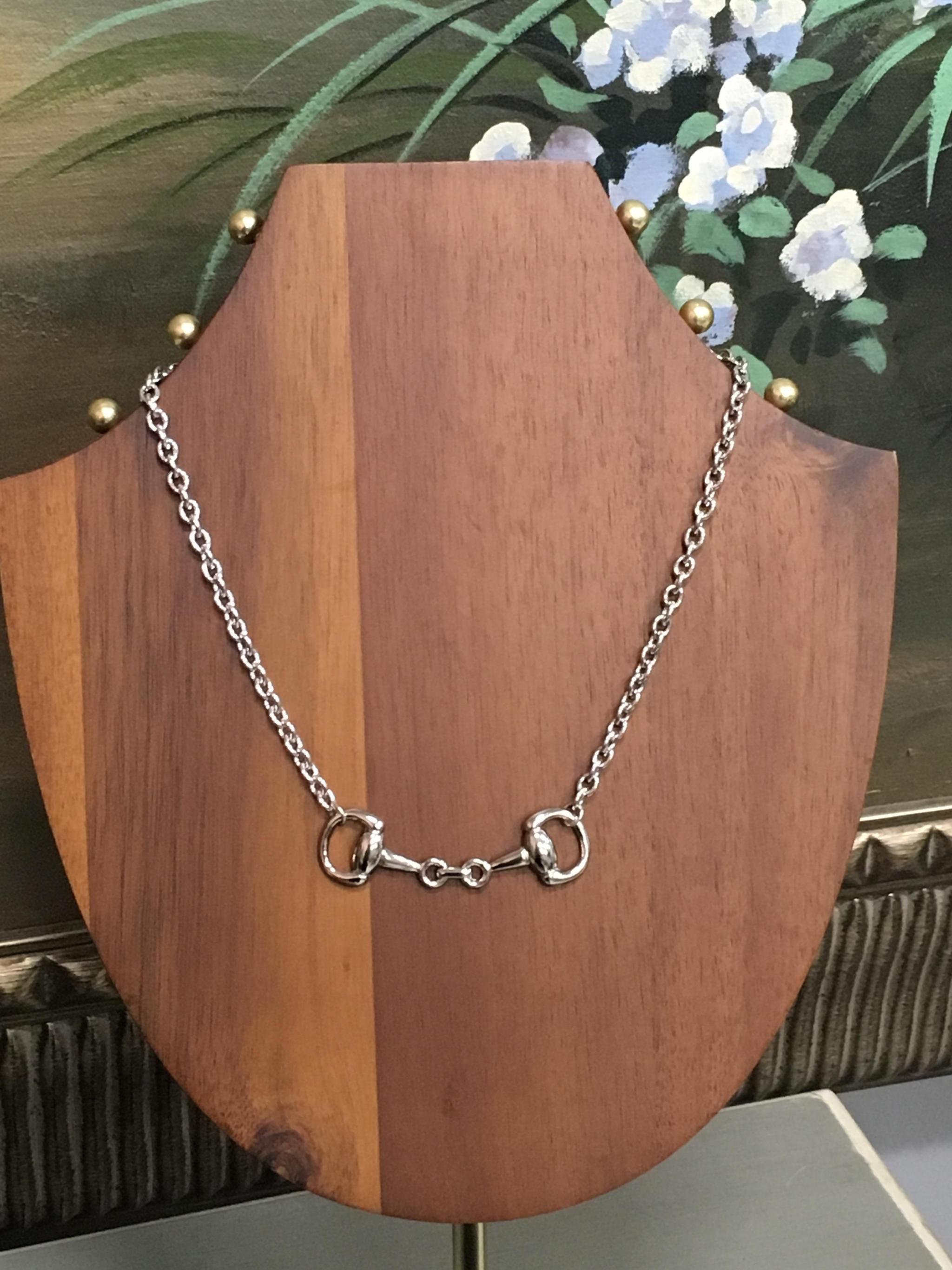 Horse Bit Equestrian Necklace ⋆ Behold Jewelry & Designs West Hartford, CT